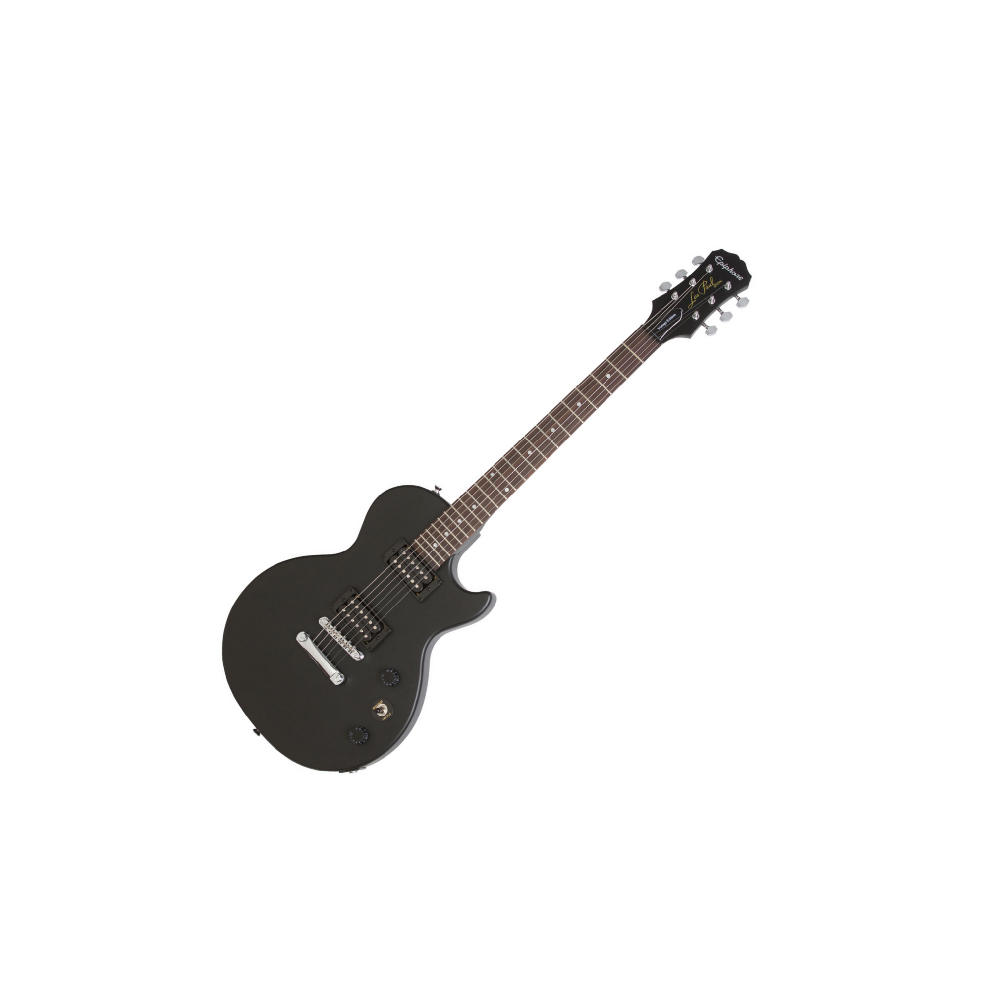 Epiphone Les Paul Special Ve 2016 - Vintage Worn Ebony - Guitarra eléctrica de corte único. - Variation 4