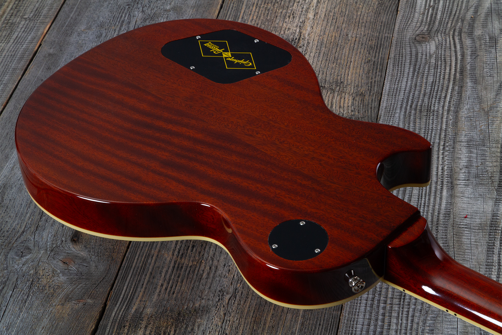 Epiphone Les Paul Standard 1959 Reissue Igc 2h Gibson Ht Rw - Lemon Burst - Guitarra eléctrica de corte único. - Variation 12