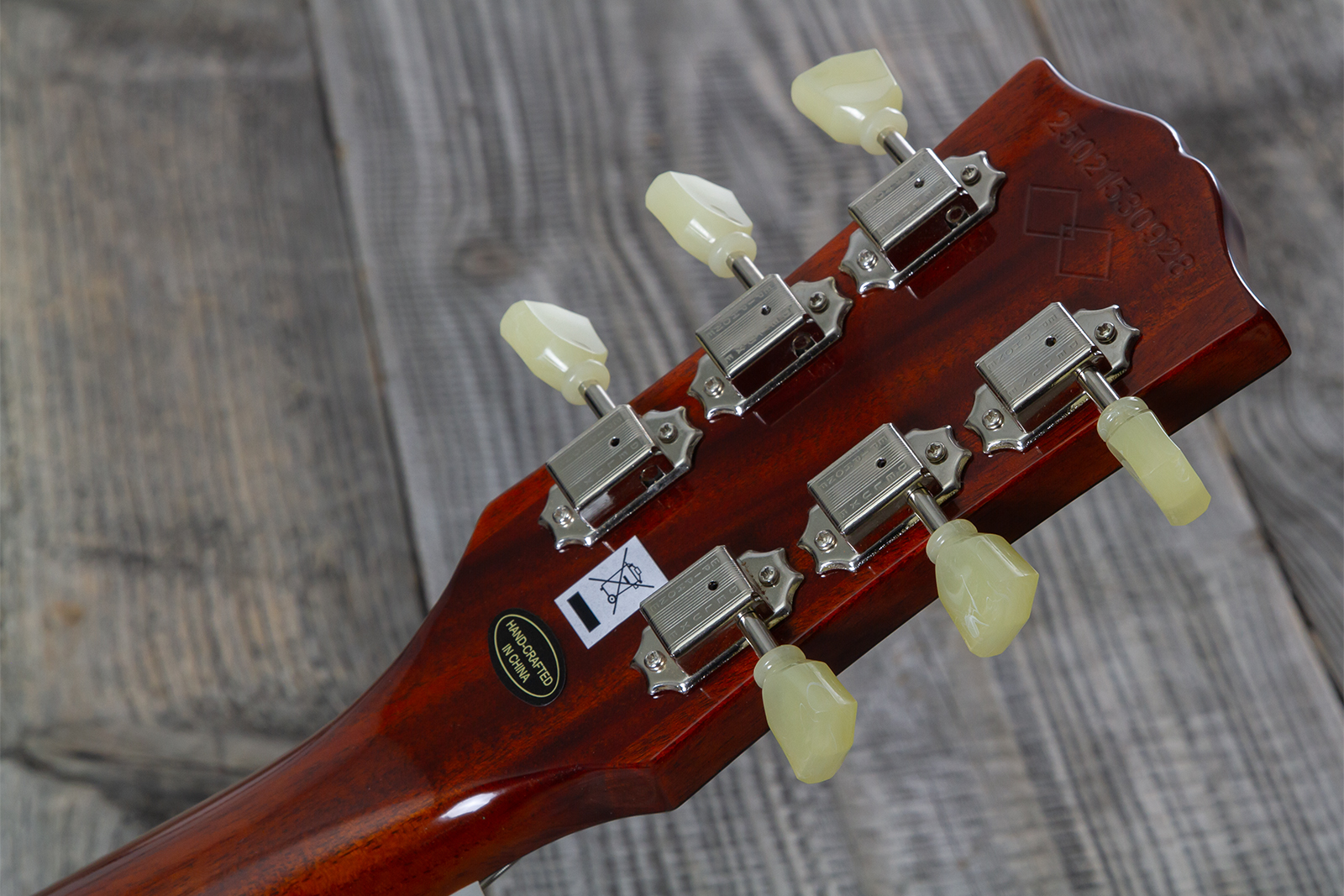 Epiphone Les Paul Standard 1959 Reissue Igc 2h Gibson Ht Rw - Lemon Burst - Guitarra eléctrica de corte único. - Variation 13