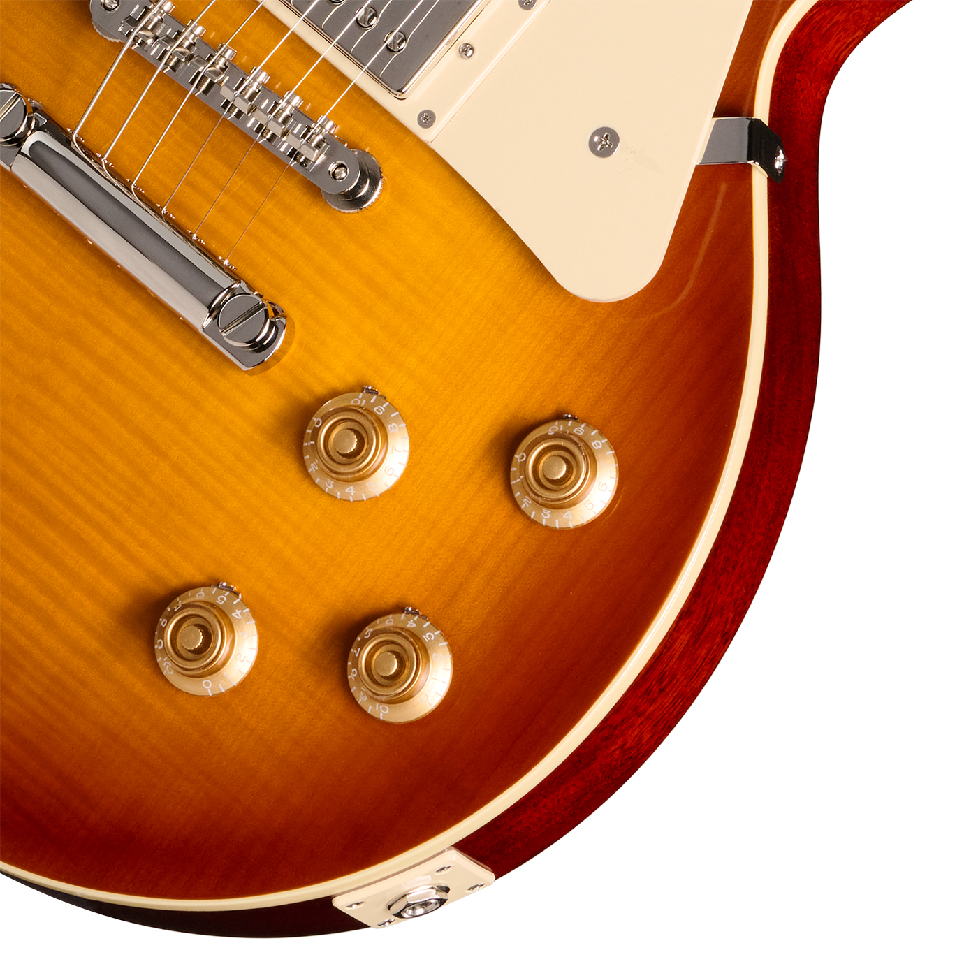 Epiphone Les Paul Standard 1959 Reissue Igc 2h Gibson Ht Rw - Golden Poppy Burst - Guitarra eléctrica de corte único. - Variation 3