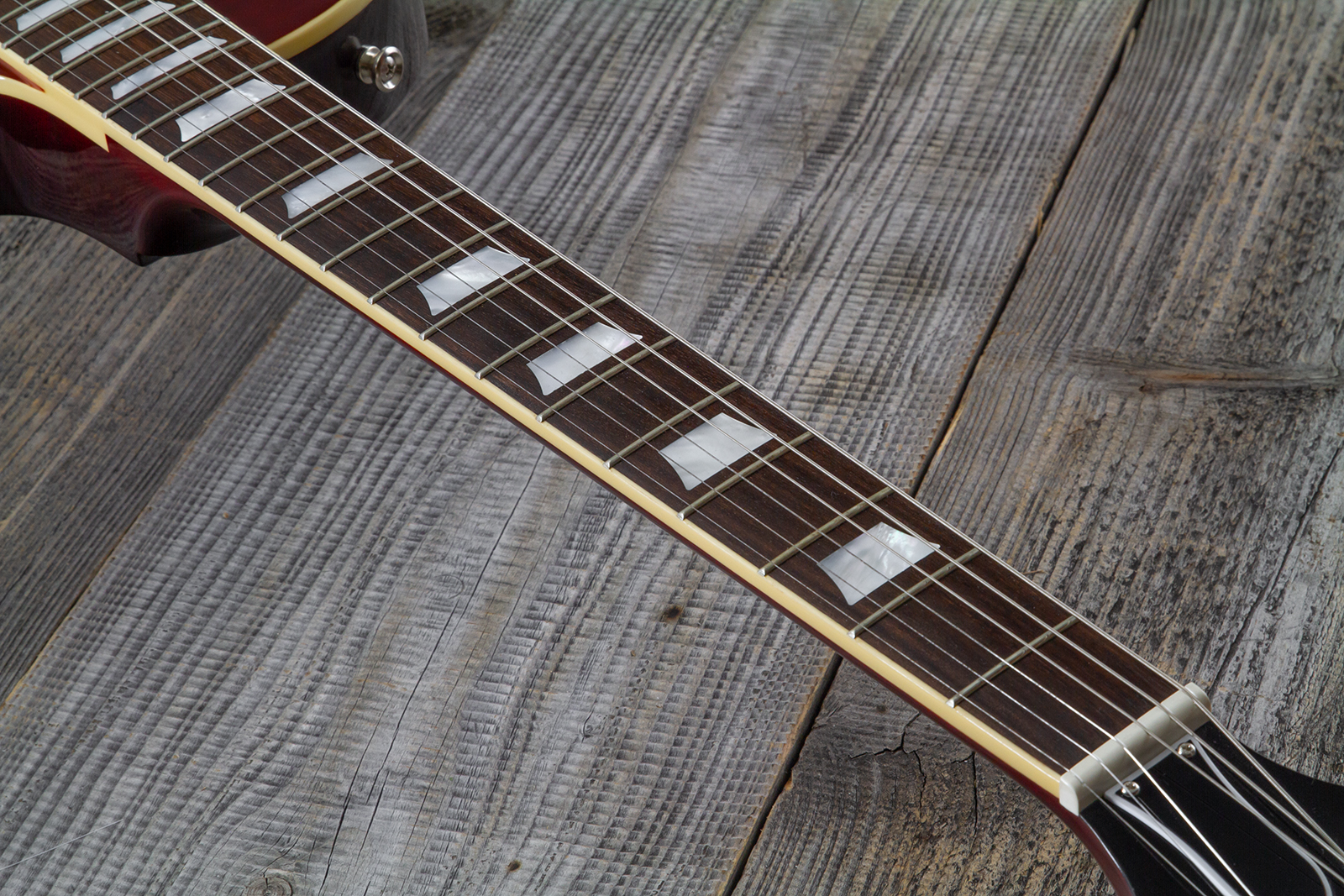 Epiphone Les Paul Standard 1959 Reissue Igc 2h Gibson Ht Rw - Sunburst Fade - Guitarra eléctrica de corte único. - Variation 5