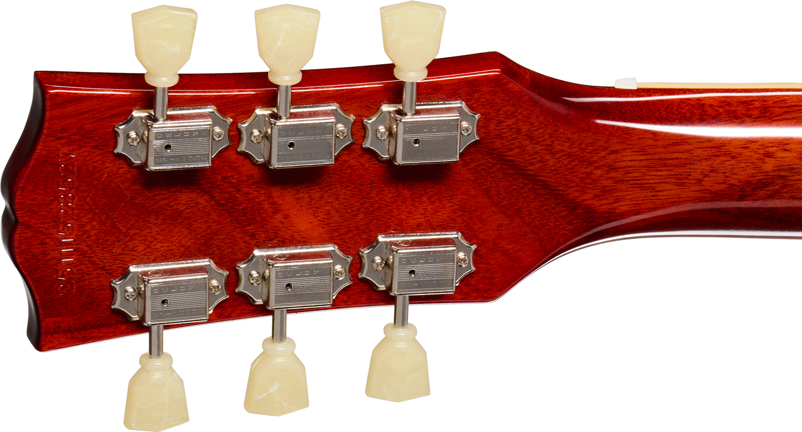 Epiphone Les Paul Standard 1959 Reissue Igc 2h Gibson Ht Rw - Golden Poppy Burst - Guitarra eléctrica de corte único. - Variation 5