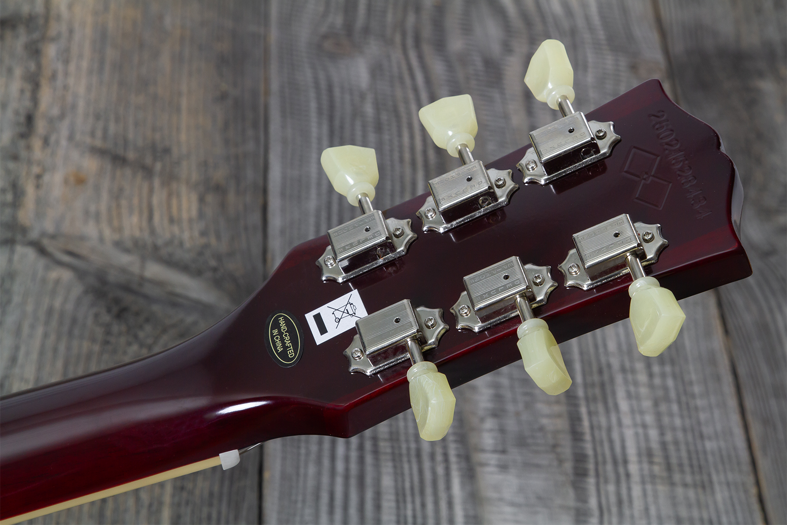 Epiphone Les Paul Standard 1959 Reissue Igc 2h Gibson Ht Rw - Sunburst Fade - Guitarra eléctrica de corte único. - Variation 8