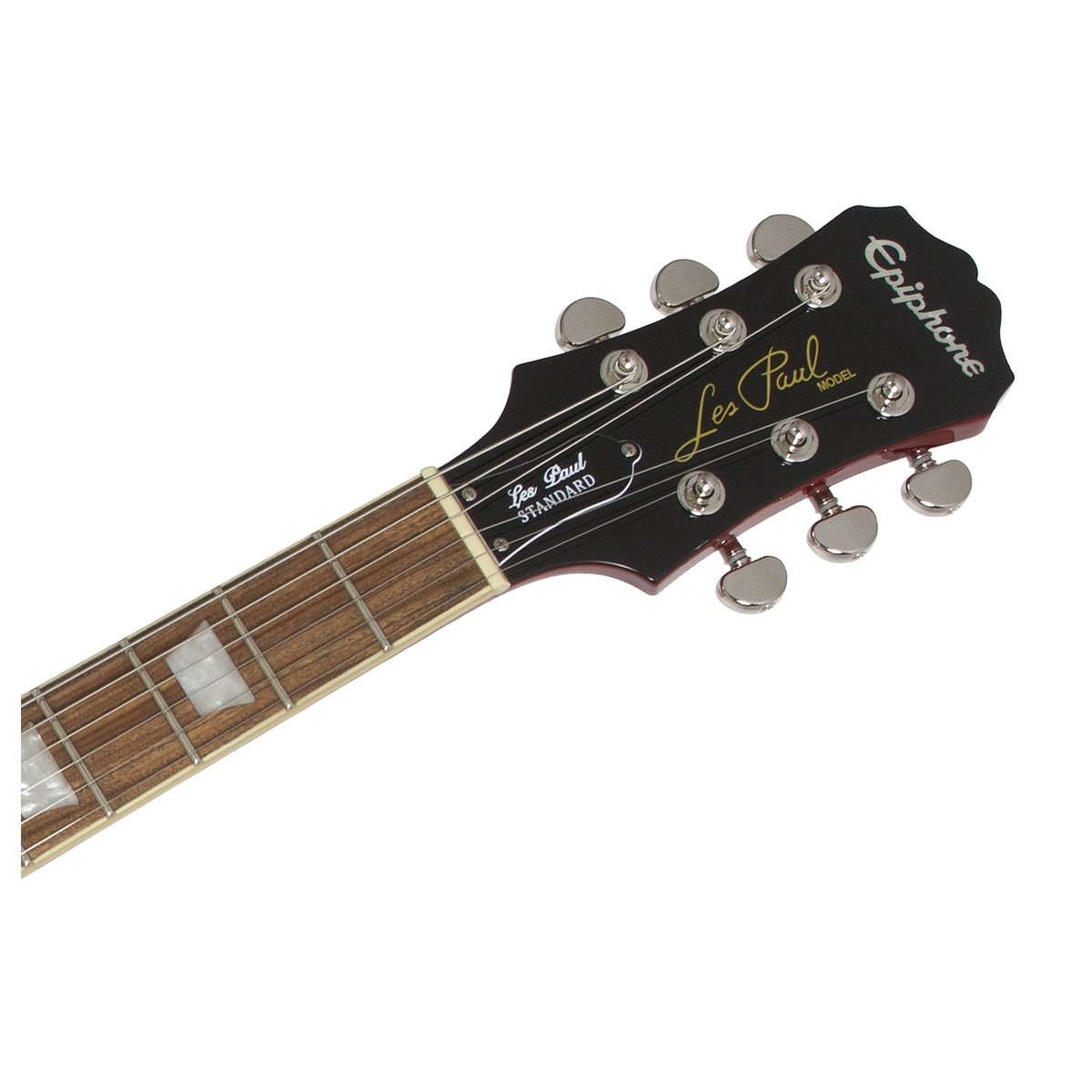Epiphone Les Paul Standard Hh Ht Pf - Faded Cherry Sunburst - Guitarra eléctrica de corte único. - Variation 5