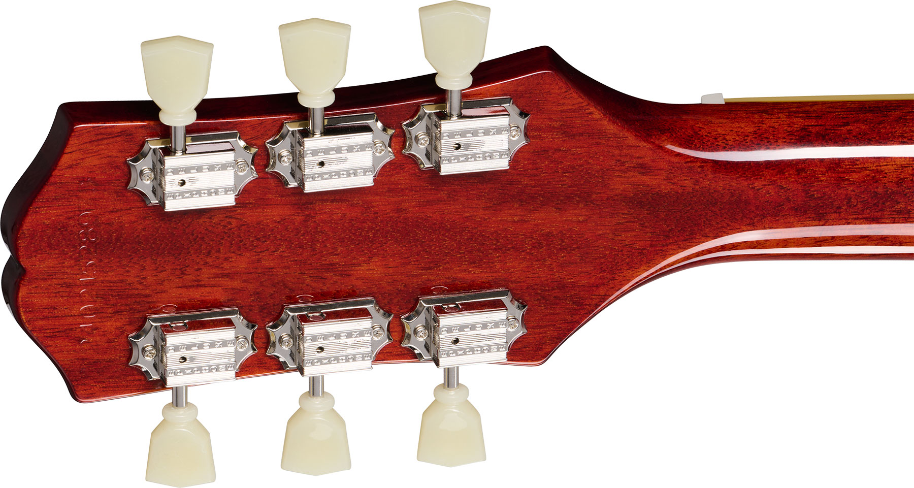 Epiphone Les Paul Standard 50s Figured Insp. By Gibson 2h Ht Lau - Bourbon Burst - Guitarra eléctrica de corte único. - Variation 4