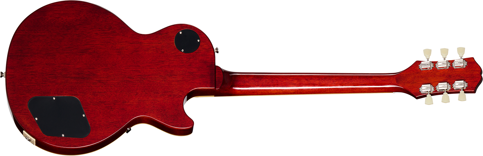 Epiphone Les Paul Standard 50s Figured Lh Ibg Original Gaucher 2h Ht Rw - Washed Cherry Sunburst - Guitarra eléctrica de corte único. - Variation 1