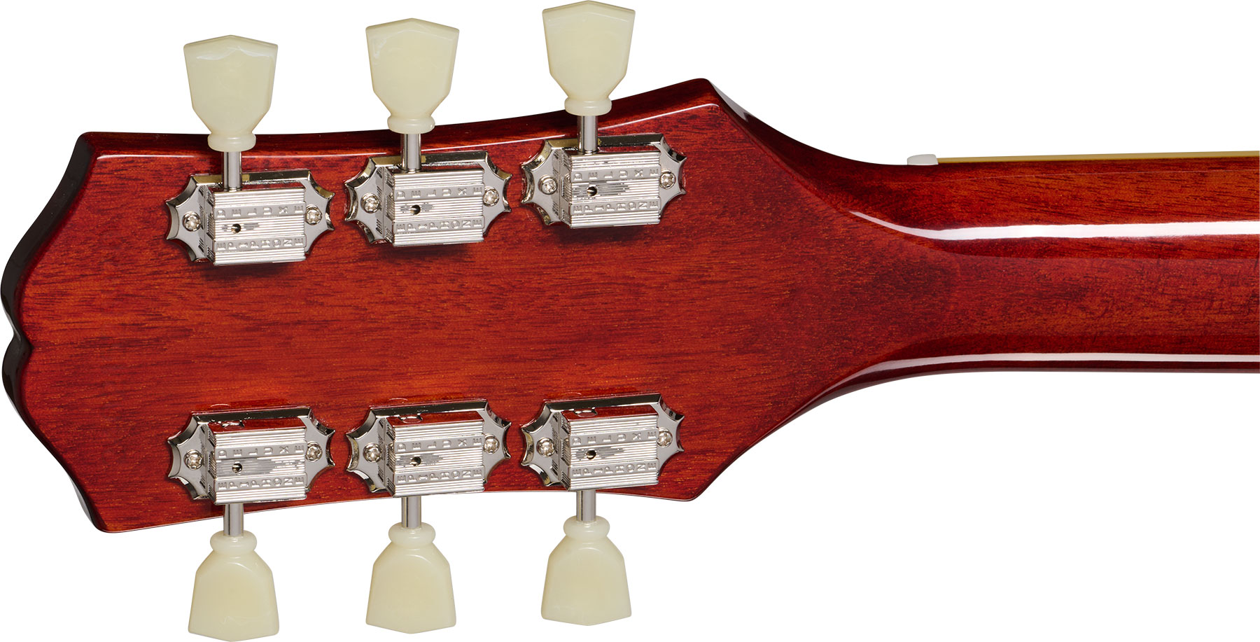Epiphone Les Paul Standard 50s Figured Lh Insp. By Gibson Gaucher 2h Ht Lau - Washed Cherry Sunburst - Guitarra eléctrica de corte único. - Variation 