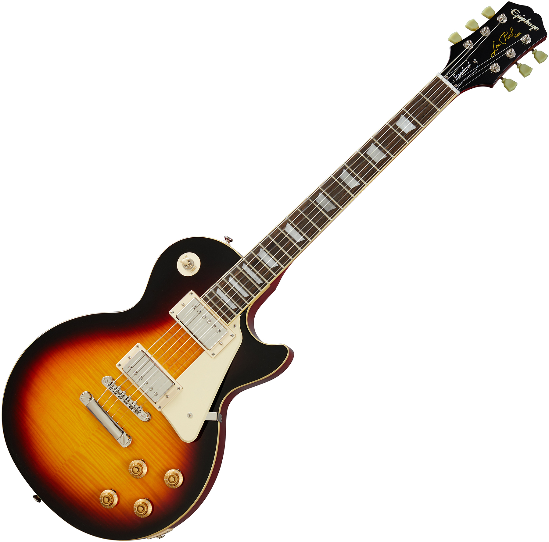 Epiphone Les Paul Standard 50s 2h Ht Rw - Vintage Sunburst - Guitarra eléctrica de corte único. - Variation 1