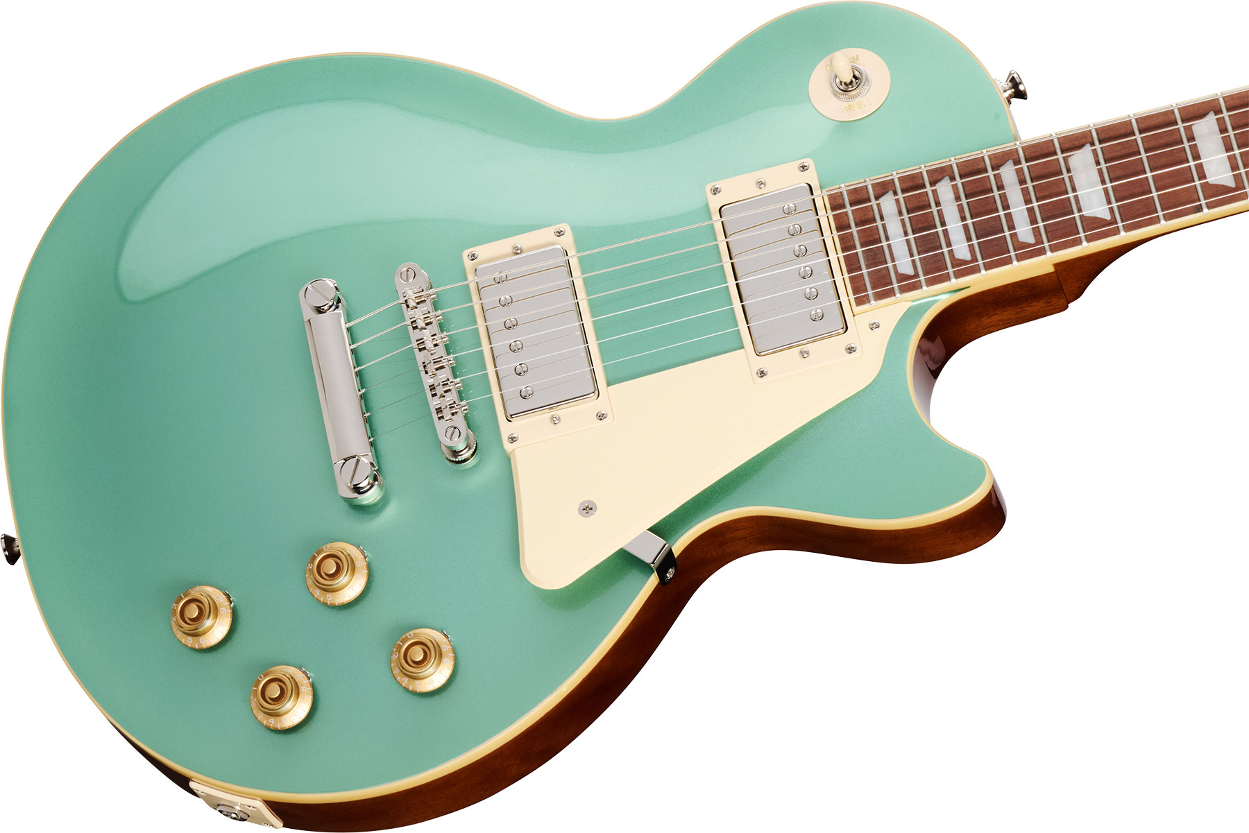 Epiphone Les Paul Standard 50s Insp. By Gibson 2h Ht Lau - Inverness Green - Guitarra eléctrica de corte único. - Variation 3