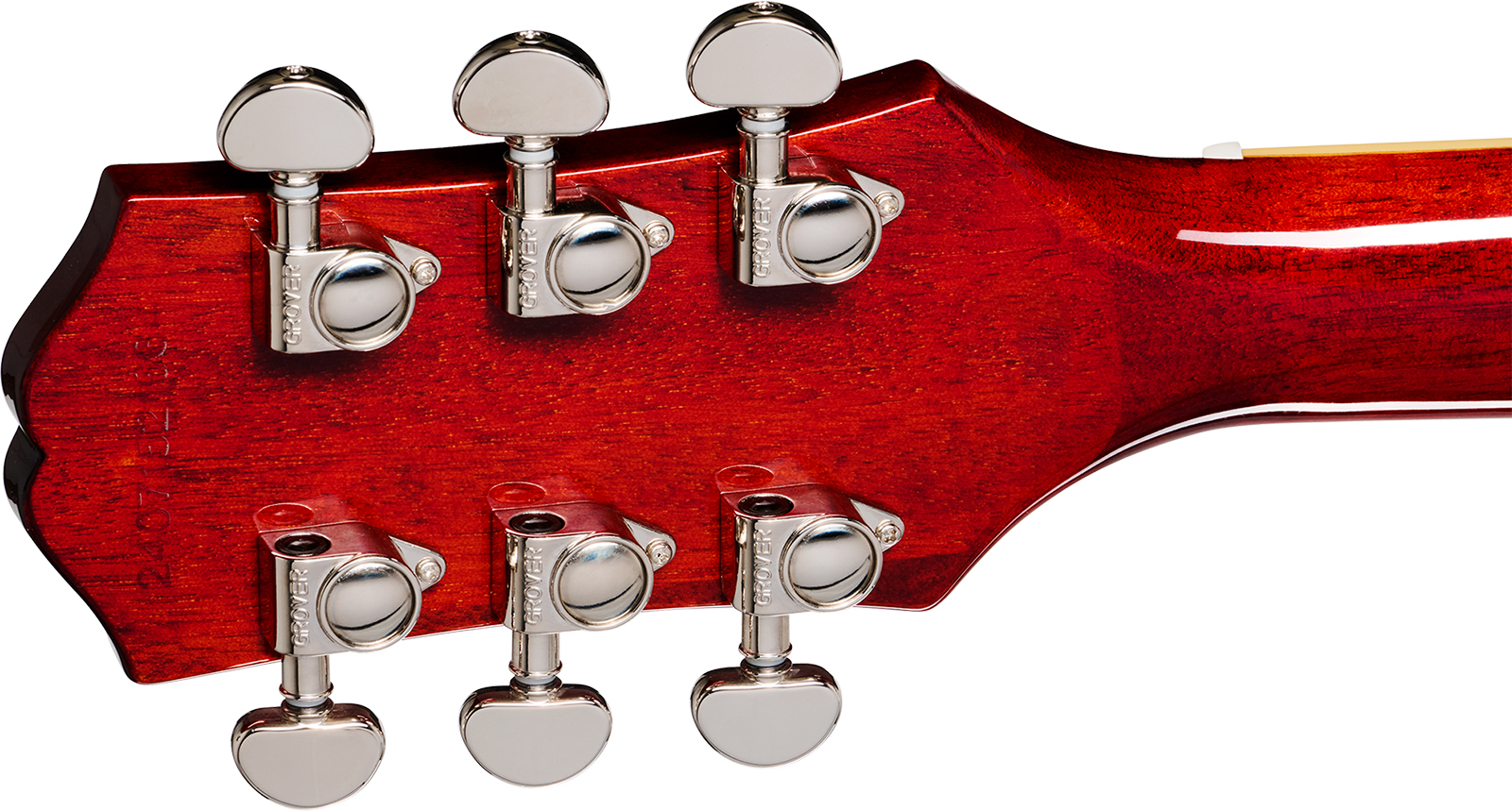 Epiphone Les Paul Standard 60s Figured Lh Ibg Original Gaucher 2h Ht Rw - Ice Tea Burst - Guitarra eléctrica de corte único. - Variation 4