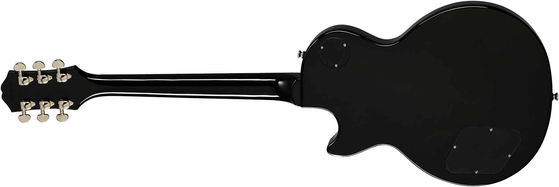Epiphone Les Paul Standard 60s Lh Gaucher 2h Ht Rw - Ebony - Guitarra electrica para zurdos - Variation 1