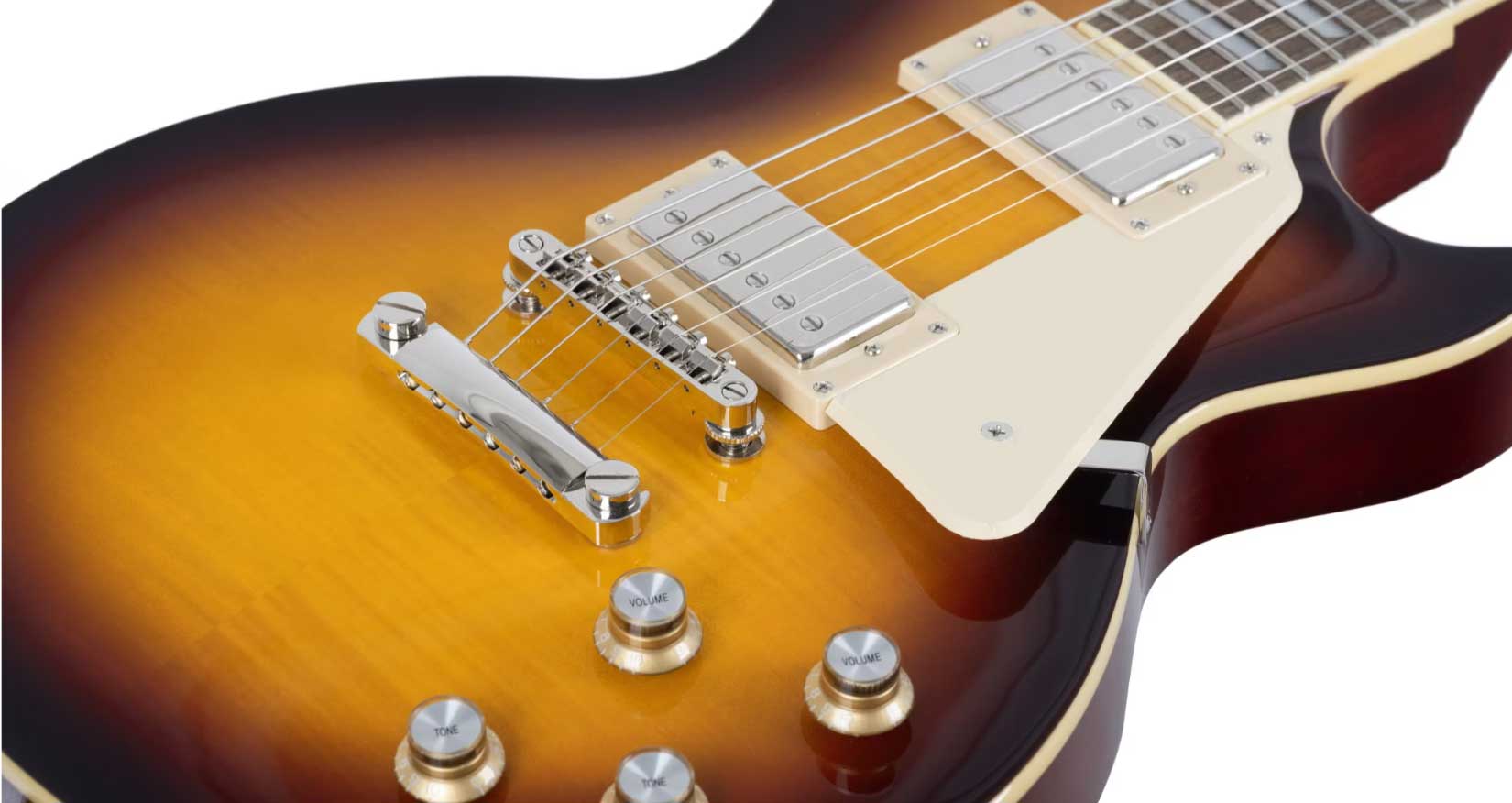 Epiphone Les Paul Standard 60s Ibg Original 2h Ht Lau - Fireball - Guitarra eléctrica de corte único. - Variation 2