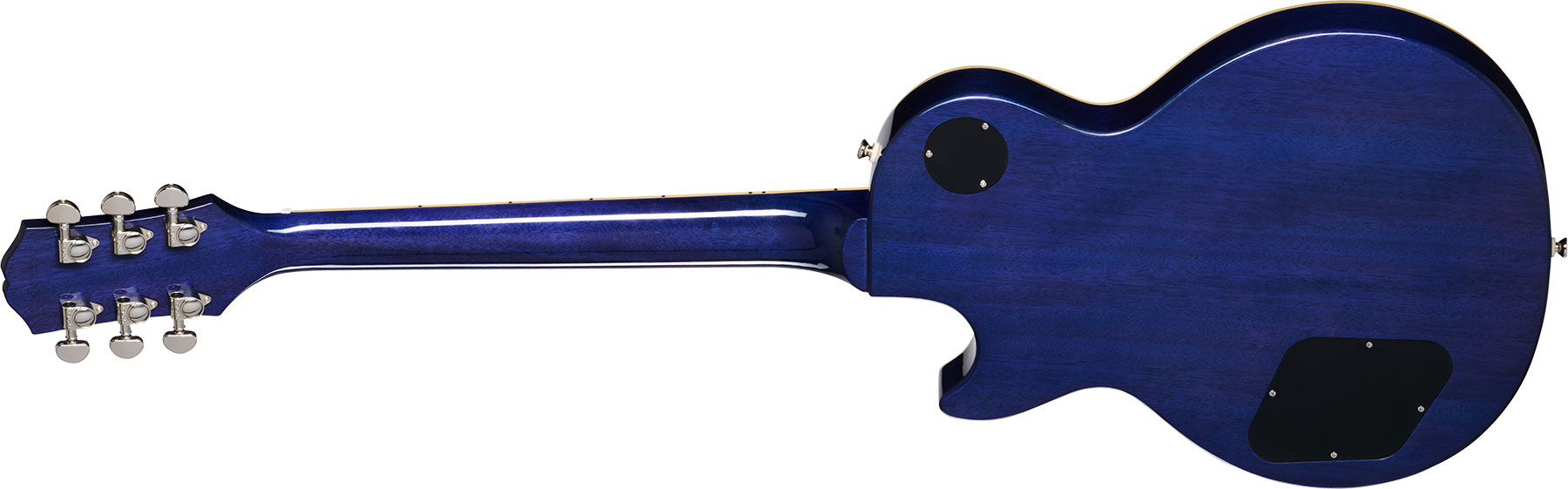 Epiphone Les Paul Standard 60s Figured Insp. By Gibson 2h Ht Lau - Blueberry Burst - Guitarra eléctrica de corte único. - Variation 1