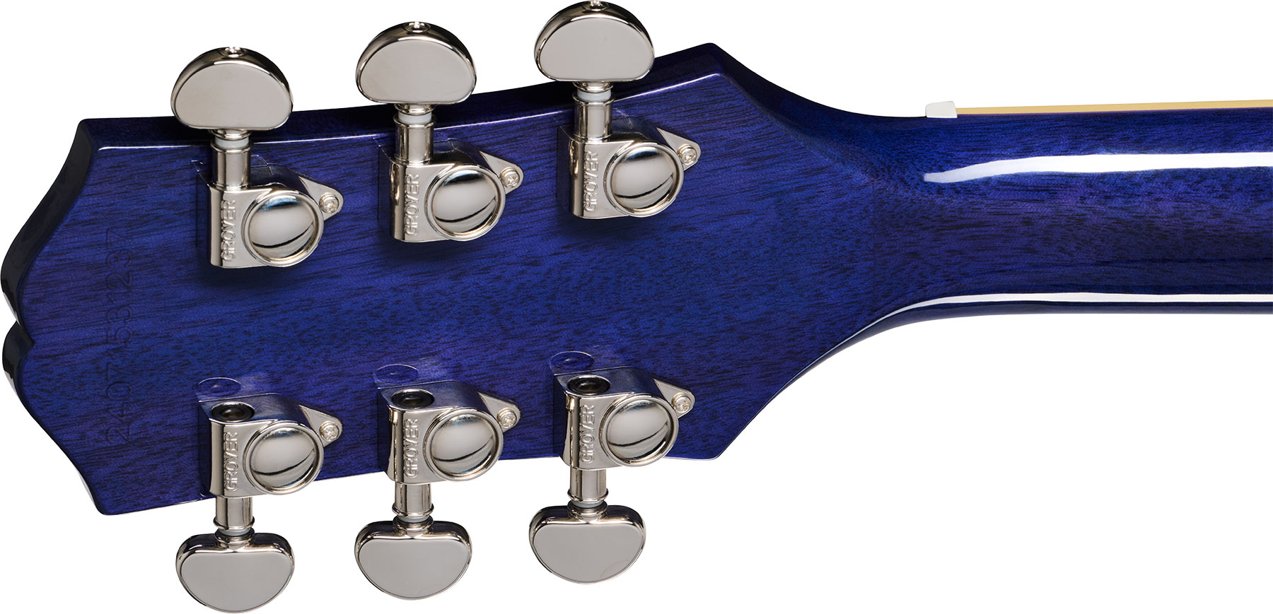 Epiphone Les Paul Standard 60s Figured Insp. By Gibson 2h Ht Lau - Blueberry Burst - Guitarra eléctrica de corte único. - Variation 4