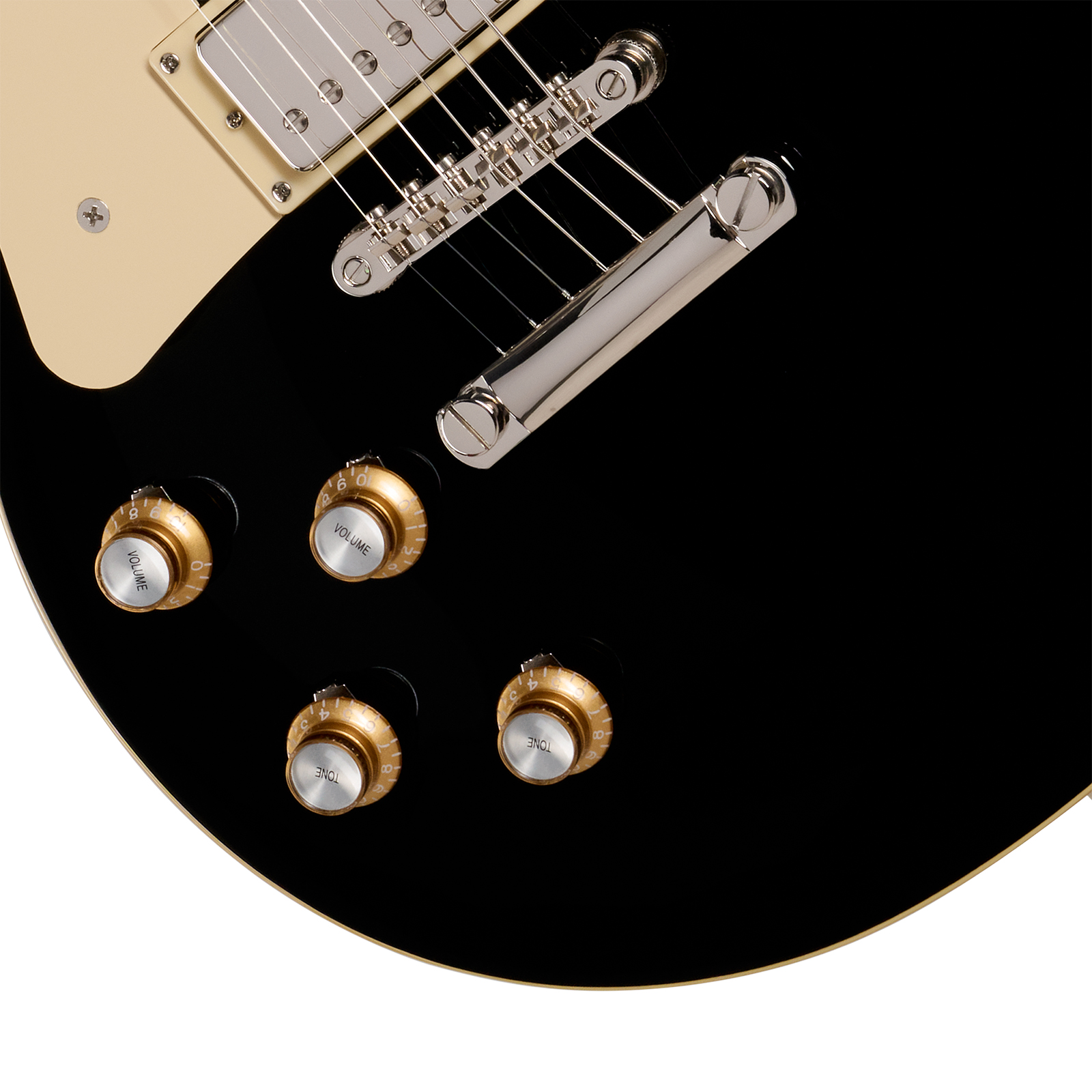 Epiphone Les Paul Standard 60s Lh Ibg Original Gaucher 2h Ht Rw - Ebony - Guitarra eléctrica de corte único. - Variation 3