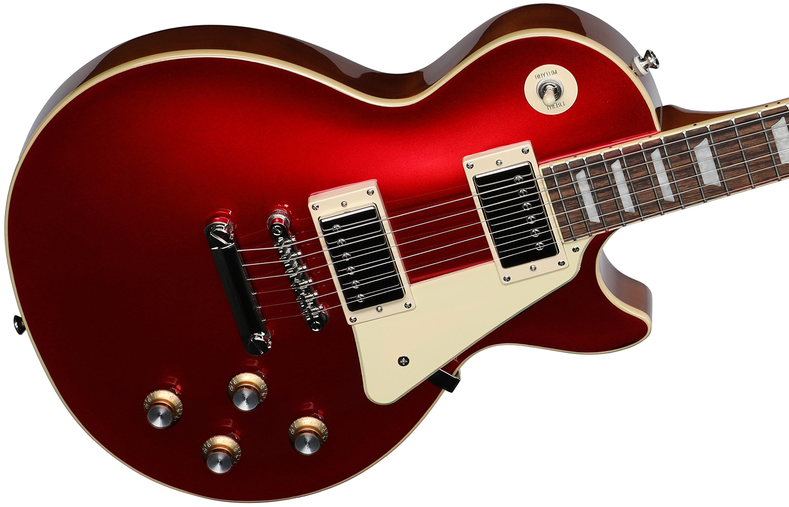Epiphone Les Paul Standard 60s Ltd I.b.g Original 2h Ht Lau - Candy Red - Guitarra eléctrica de corte único. - Variation 2