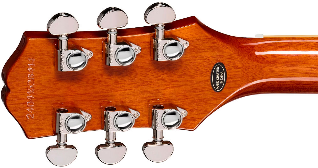 Epiphone Les Paul Standard 60s Quilt Top Ltd Ibg Original 2h Ht Lau - Washed Cherry Sunburst - Guitarra eléctrica de corte único. - Variation 2