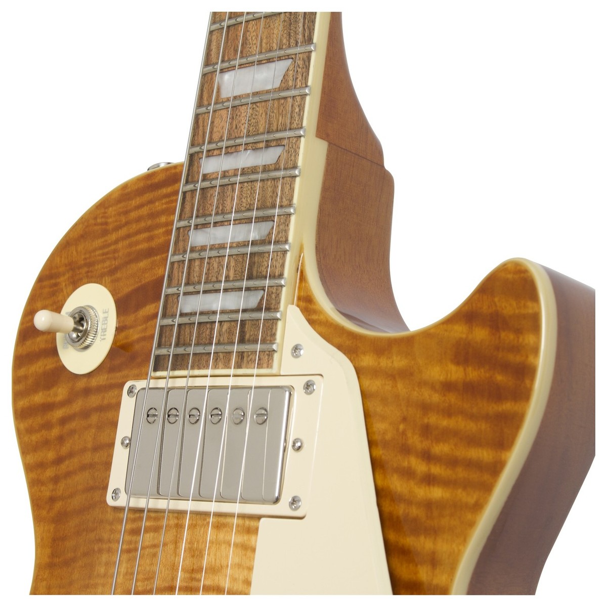 Epiphone Les Paul Standard Plus Top Pro Hh Ht Pf - Mojave Fade - Guitarra eléctrica de corte único. - Variation 2
