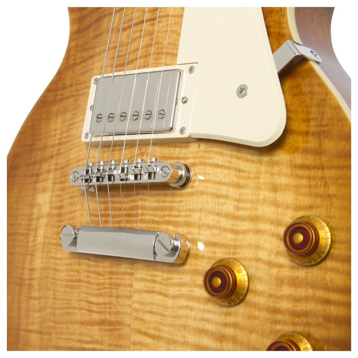 Epiphone Les Paul Standard Plus Top Pro Hh Ht Pf - Mojave Fade - Guitarra eléctrica de corte único. - Variation 3