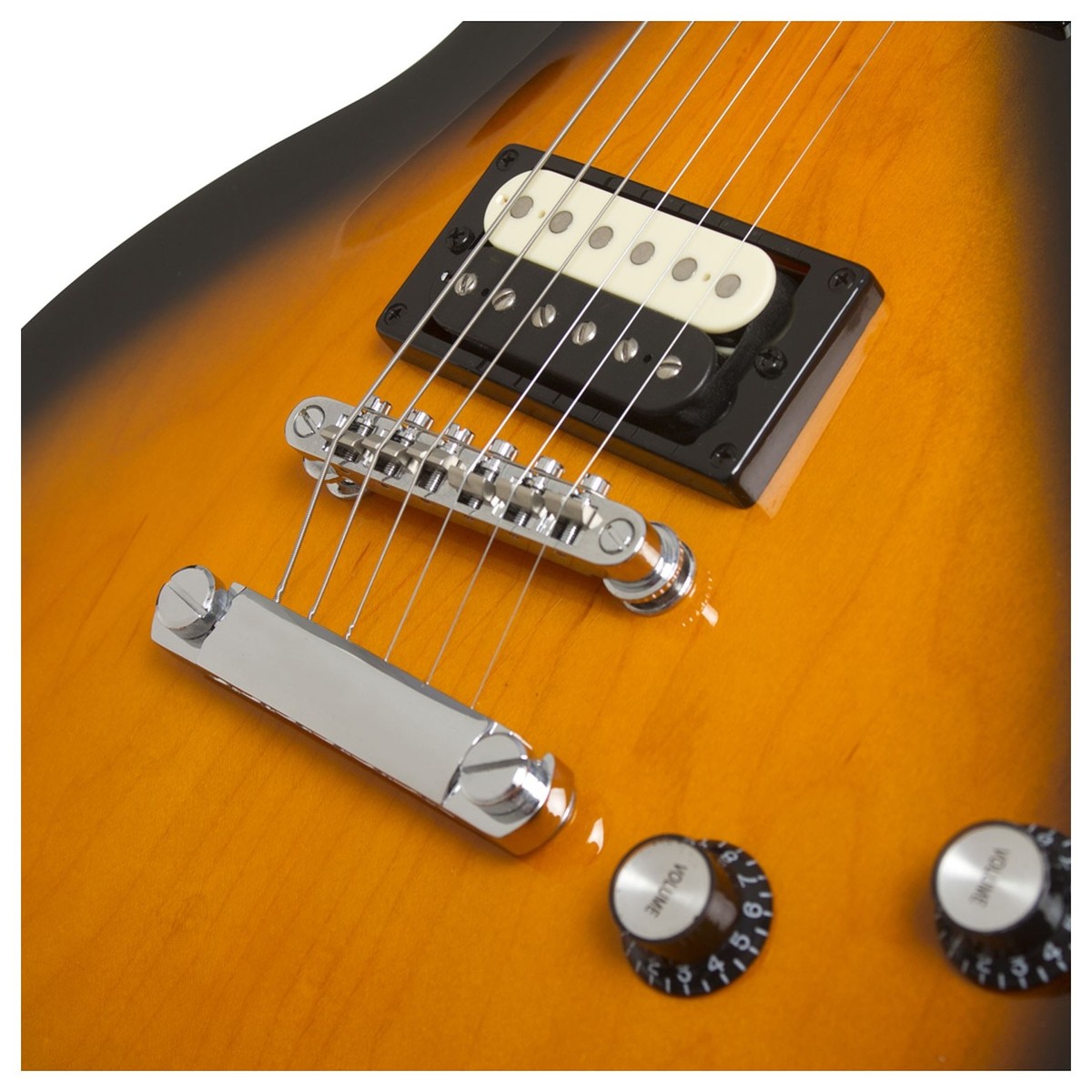 Epiphone Les Paul Studio Lt Hh Ht - Vintage Sunburst - Guitarra eléctrica de corte único. - Variation 2