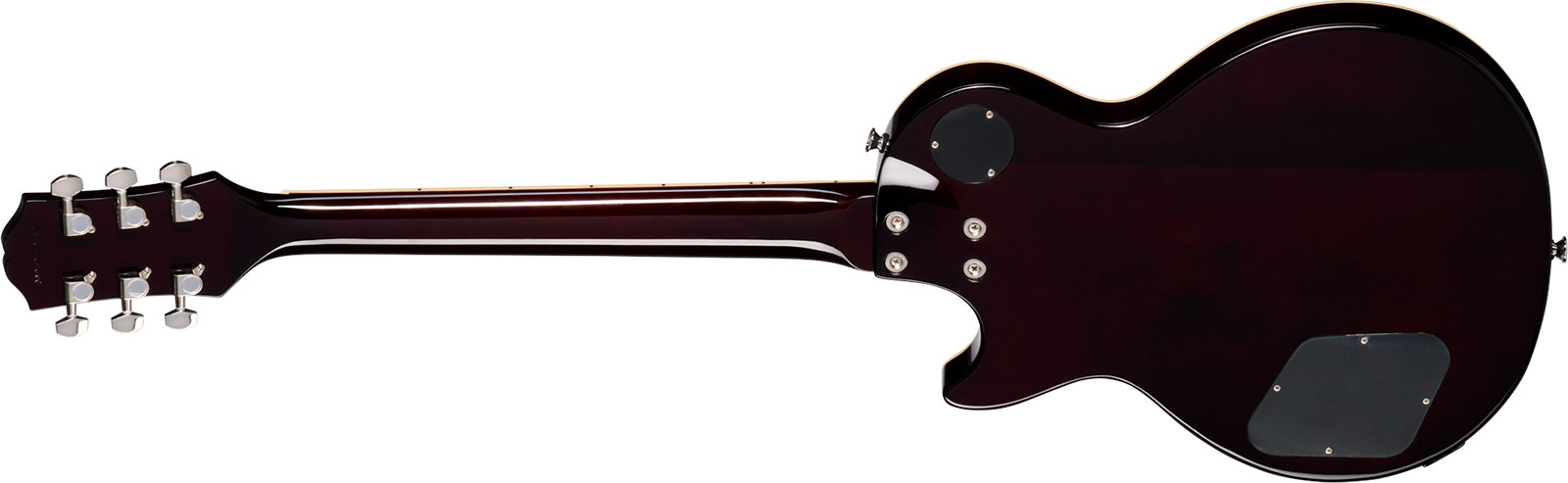 Epiphone Les Paul Tribute Plus Ibg 2h Ht Rw - Vintage Sunburst - Guitarra eléctrica de corte único. - Variation 1