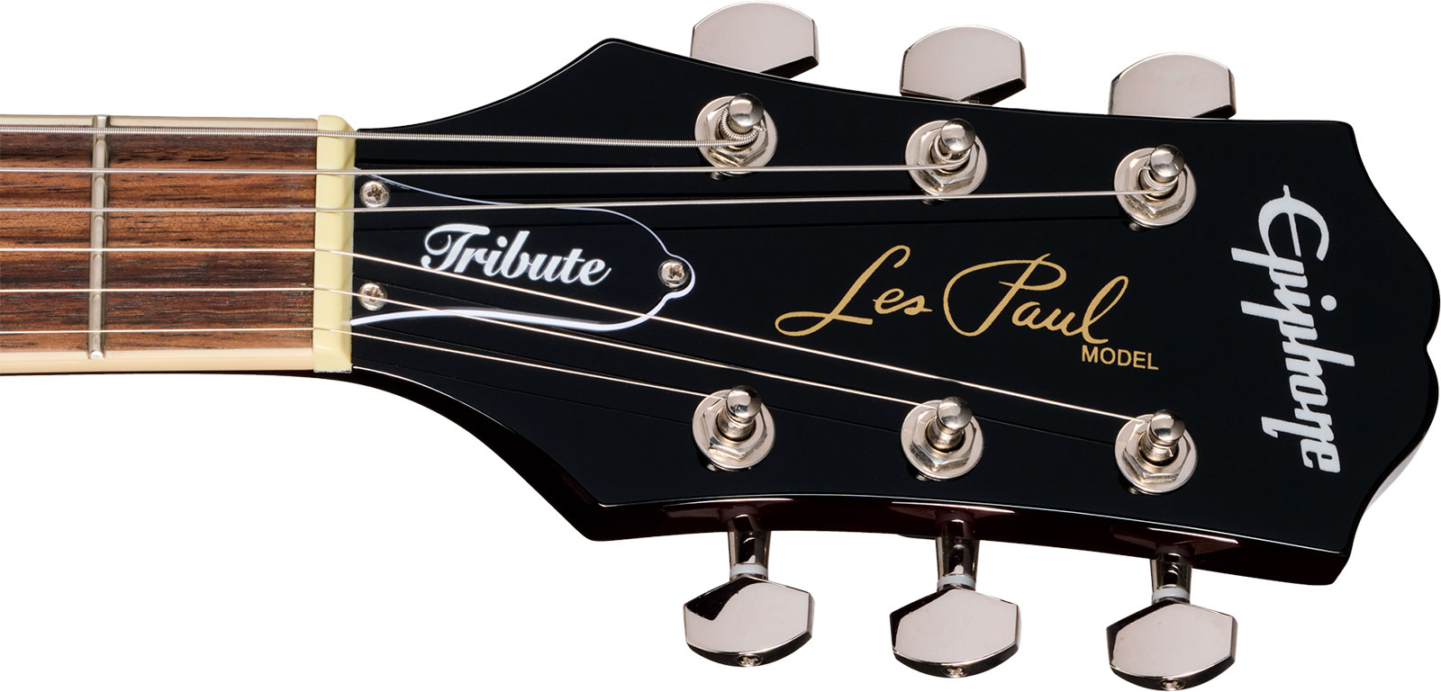 Epiphone Les Paul Tribute Plus Ibg 2h Ht Rw - Vintage Sunburst - Guitarra eléctrica de corte único. - Variation 5