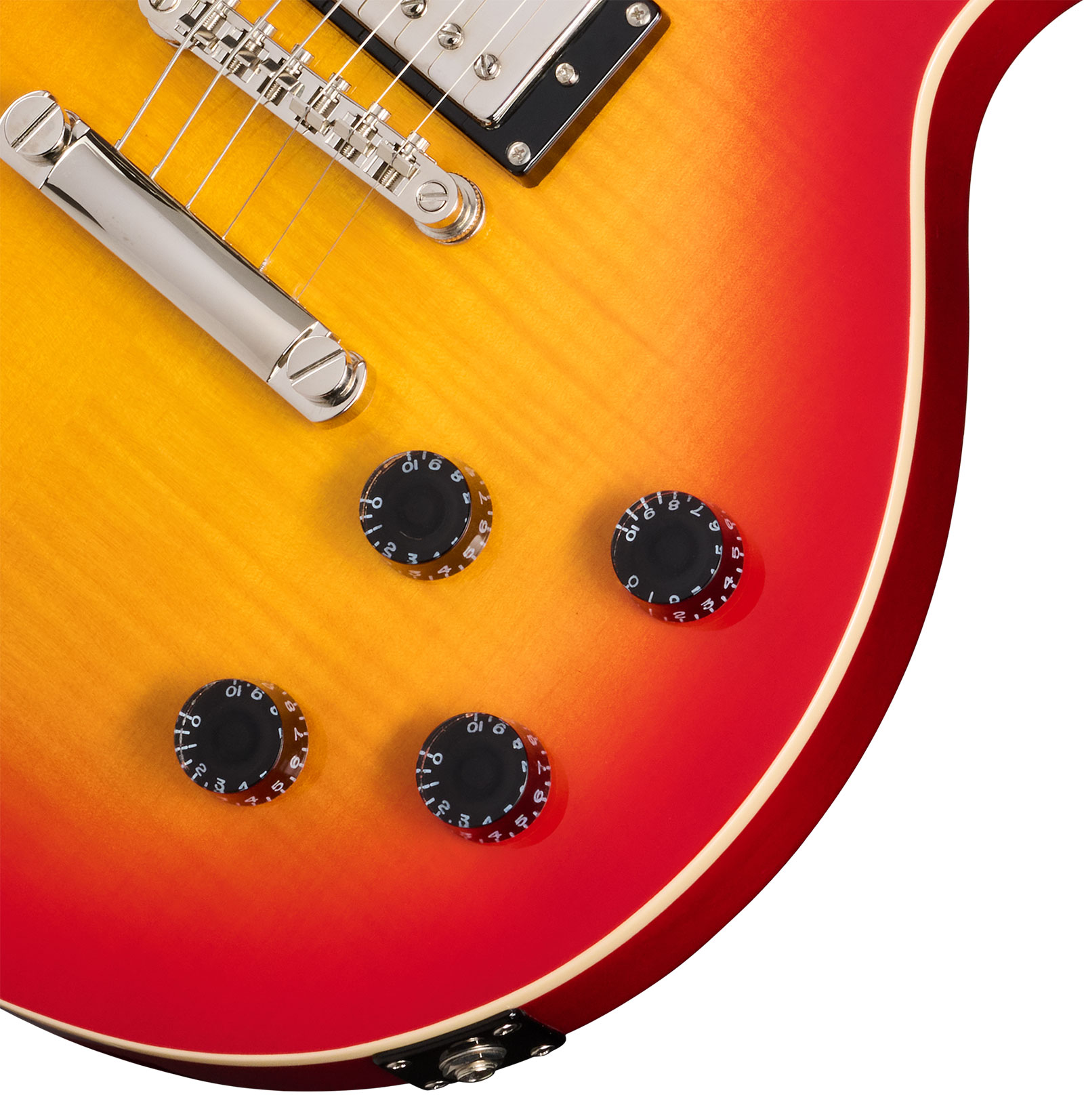 Epiphone Les Paul Tribute Plus Lh Gaucher Ibg 2h Ht Rw - Heritage Cherry Sunburst - Guitarra eléctrica de corte único. - Variation 3