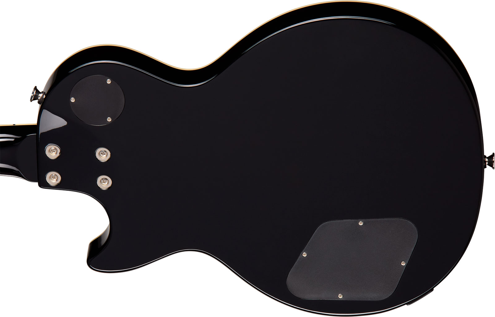 Epiphone Les Paul Tribute Plus Lh Gaucher Ibg 2h Ht Rw - Ebony Burst - Guitarra eléctrica de corte único. - Variation 4