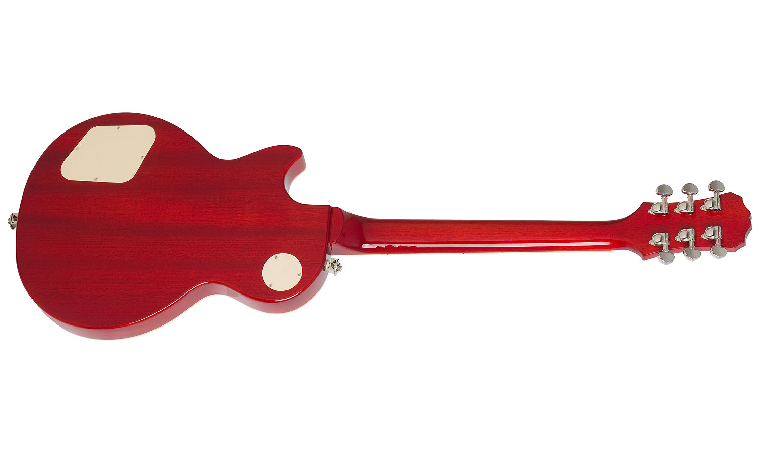 Epiphone Les Paul Tribute Plus Outfit Ch - Faded Cherry - Guitarra eléctrica de corte único. - Variation 2