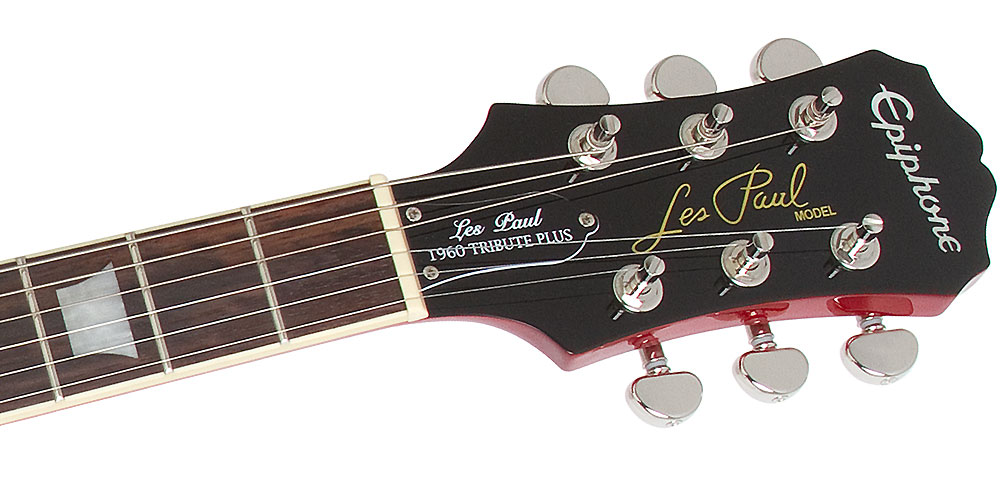 Epiphone Les Paul Tribute Plus Outfit Ch - Faded Cherry - Guitarra eléctrica de corte único. - Variation 4