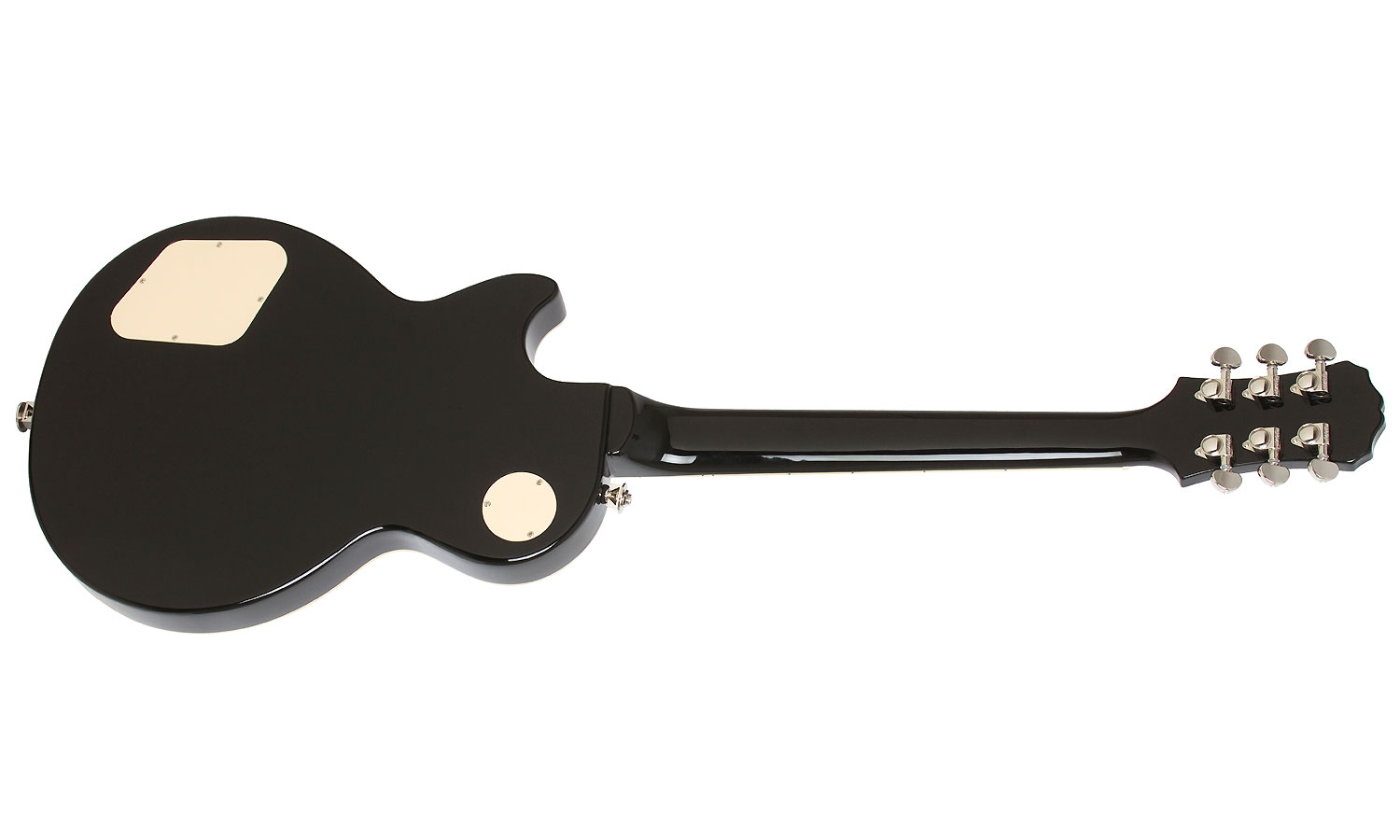 Epiphone Les Paul Tribute Plus Outfit Ch - Midnight Ebony - Guitarra eléctrica de corte único. - Variation 2