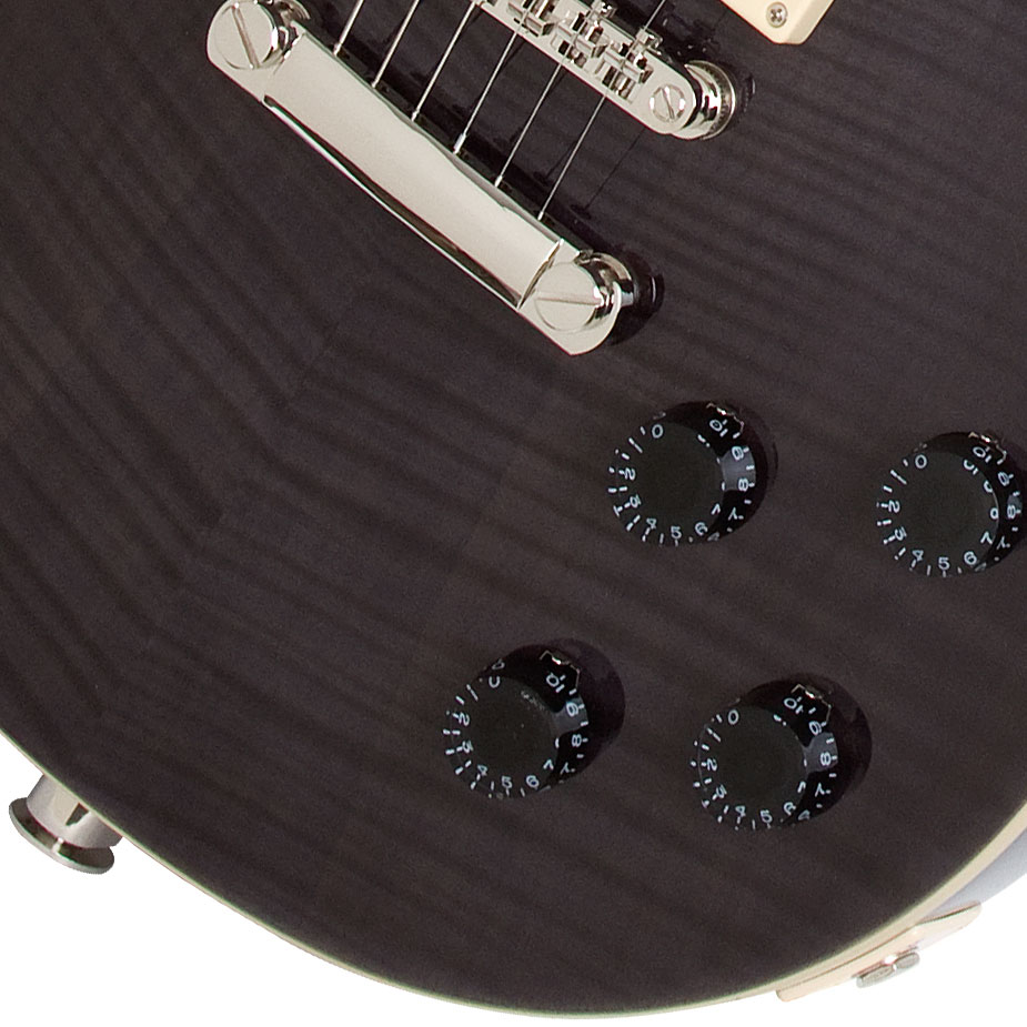 Epiphone Les Paul Tribute Plus Outfit Ch - Midnight Ebony - Guitarra eléctrica de corte único. - Variation 3