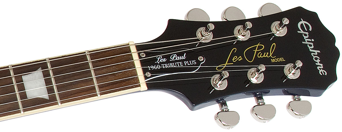 Epiphone Les Paul Tribute Plus Outfit Ch - Vintage Sunburst - Guitarra eléctrica de corte único. - Variation 4