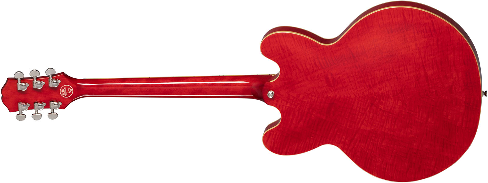 Epiphone Marty Schwartz Es-335 Signature 2h Ht Lau - Sixties Cherry - Guitarra eléctrica de autor - Variation 1