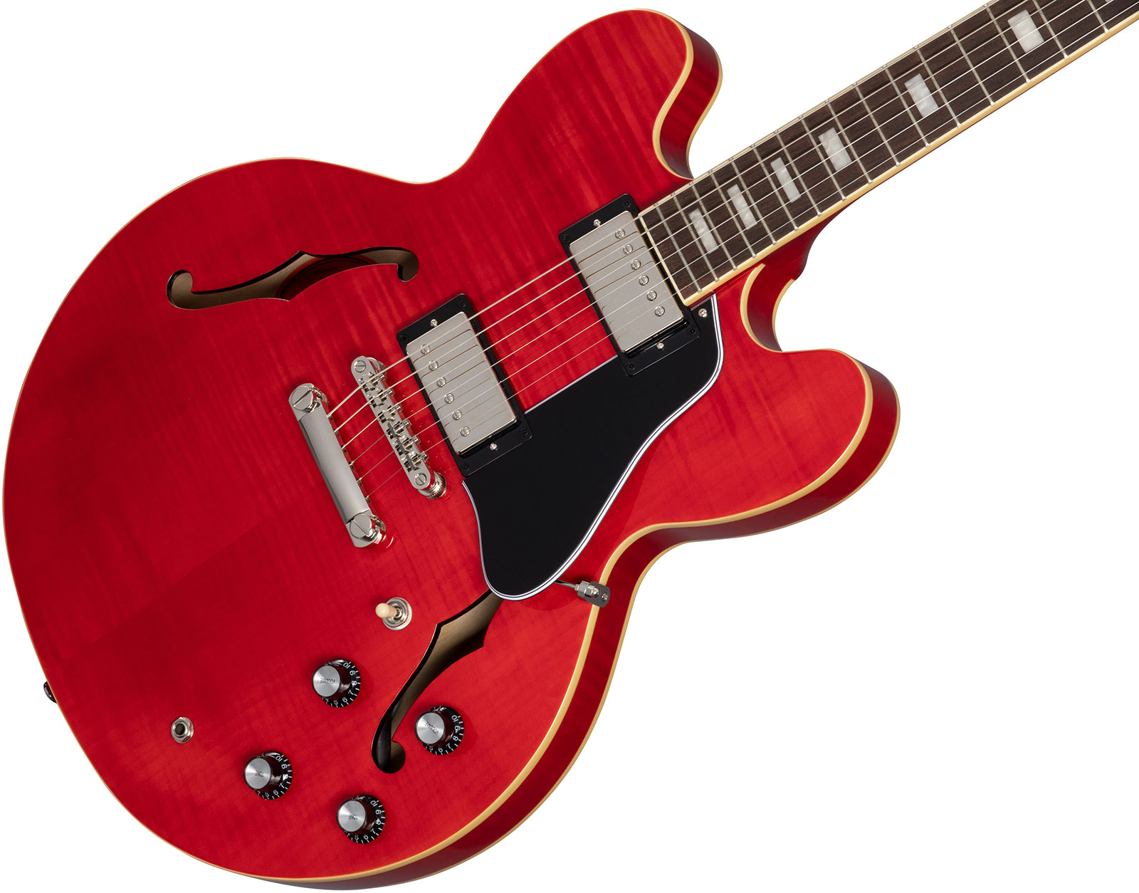 Epiphone Marty Schwartz Es-335 Signature 2h Ht Lau - Sixties Cherry - Guitarra eléctrica de autor - Variation 3