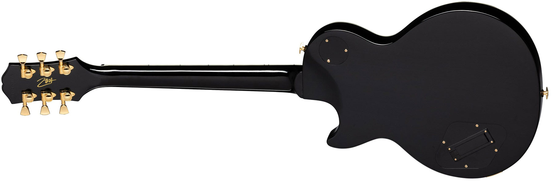 Epiphone Matt Heafy Les Paul Custom Origins Lh Gaucher Signature 2h Fishman Fluence Custom Ht Eb - Ebony - Guitarra electrica para zurdos - Variation 