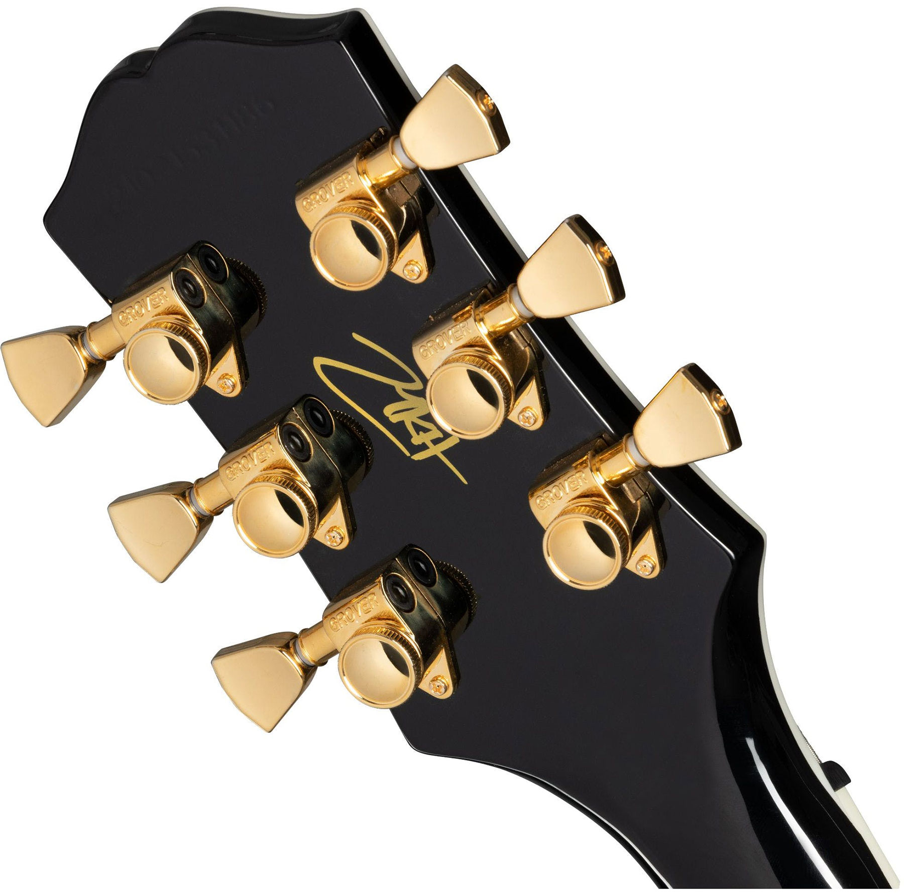 Epiphone Matt Heafy Les Paul Custom Origins Signature 2h Fishman Fluence Custom Ht Eb - Ebony - Guitarra eléctrica de corte único. - Variation 4