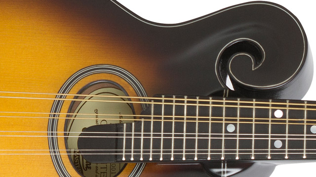 Epiphone Mm-40l Mandolin Masterbilt Epicea Erable Eb - Vintage Sunburst - Mandolina - Variation 1