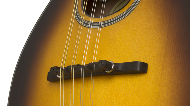Epiphone Mm-40l Mandolin Masterbilt Epicea Erable Eb - Vintage Sunburst - Mandolina - Variation 2