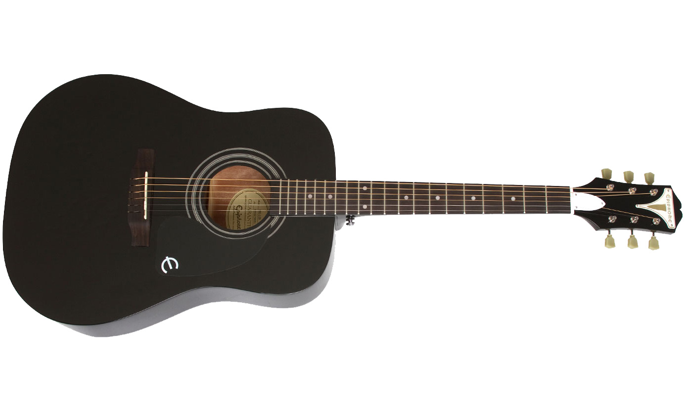 Epiphone Pro-1 Acoustic Dreadnought Epicea Acajou - Ebony - Guitarra acústica & electro - Variation 1