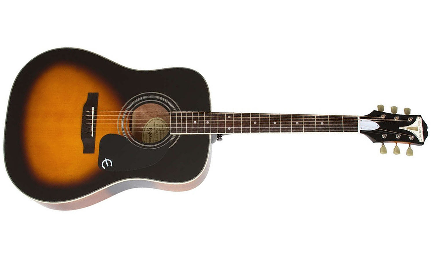 Epiphone Pro-1 Acoustic Dreadnought Epicea Acajou 2016 - Vintage Sunburst - Guitarra acústica & electro - Variation 1