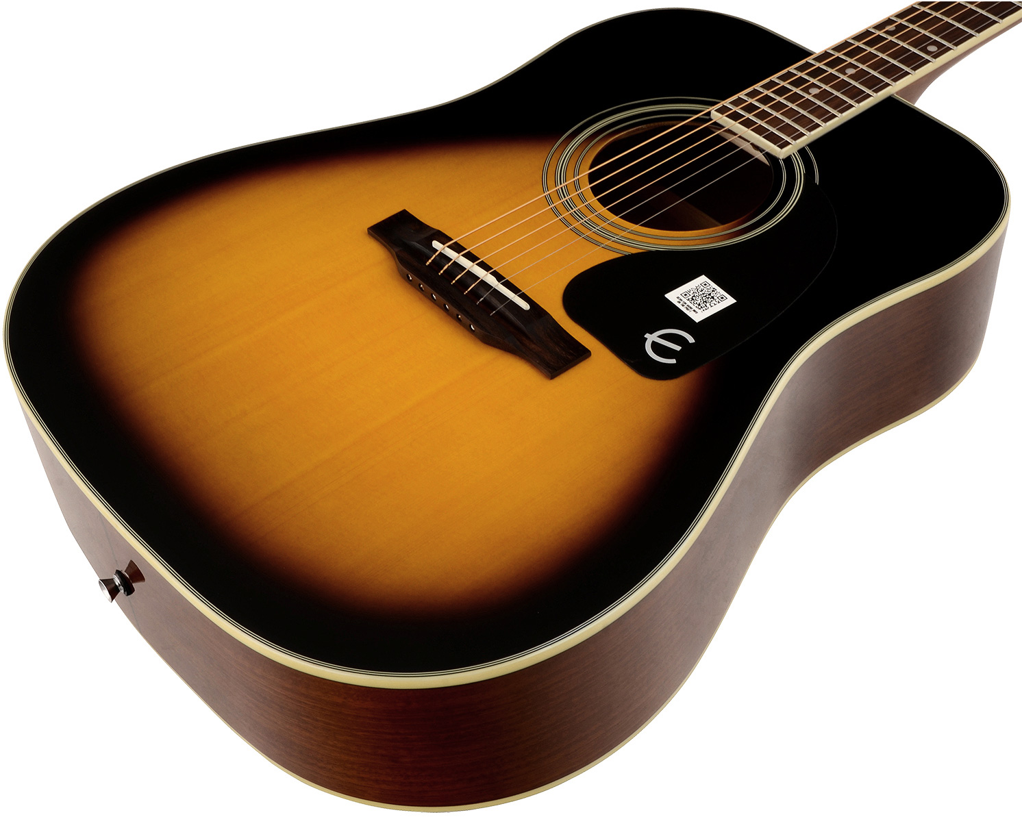 Epiphone Pro-1 Acoustic Dreadnought Epicea Acajou 2016 - Vintage Sunburst - Guitarra acústica & electro - Variation 3