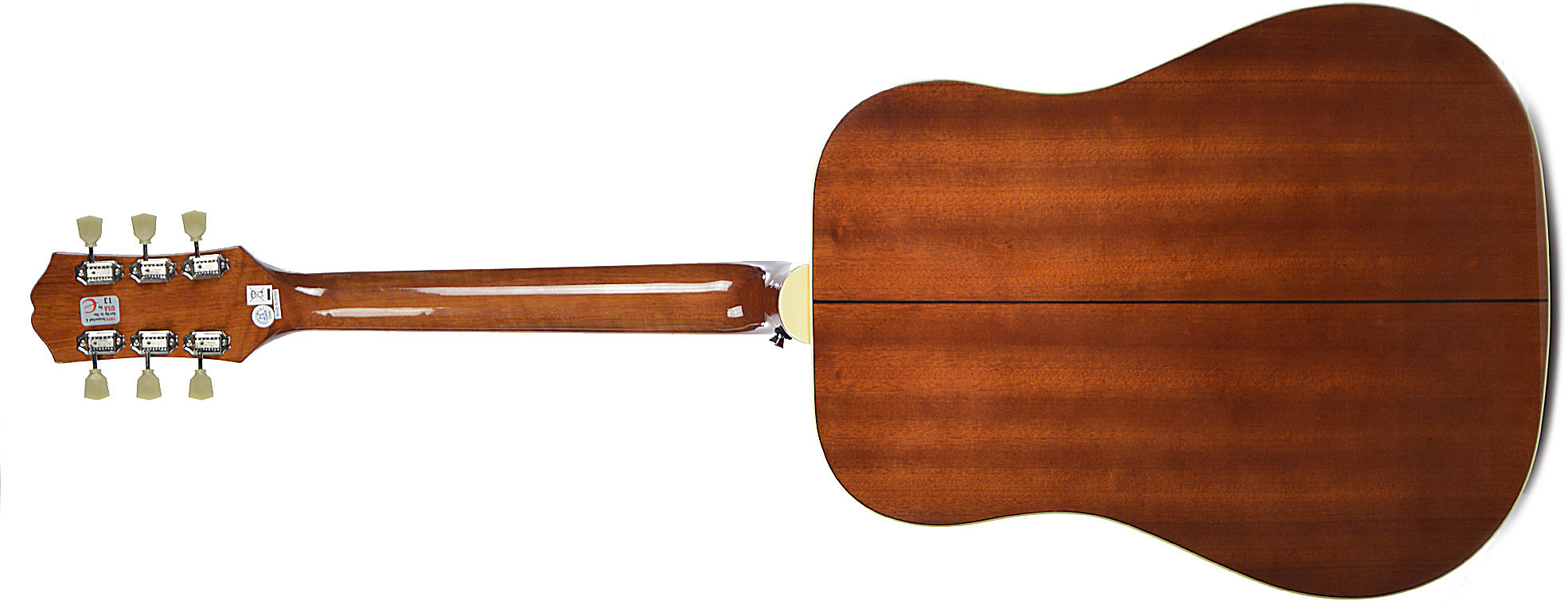 Epiphone Pro-1 Plus Acoustic Dreadnought Epicea Acajou - Natural - Guitarra acústica & electro - Variation 1