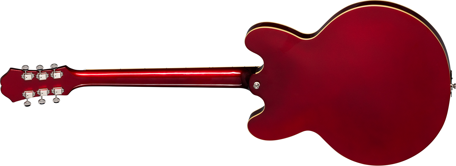 Epiphone Riviera Original Archtop 2mh Ht Rw - Sparkling Burgundy Top - Guitarra eléctrica semi caja - Variation 1