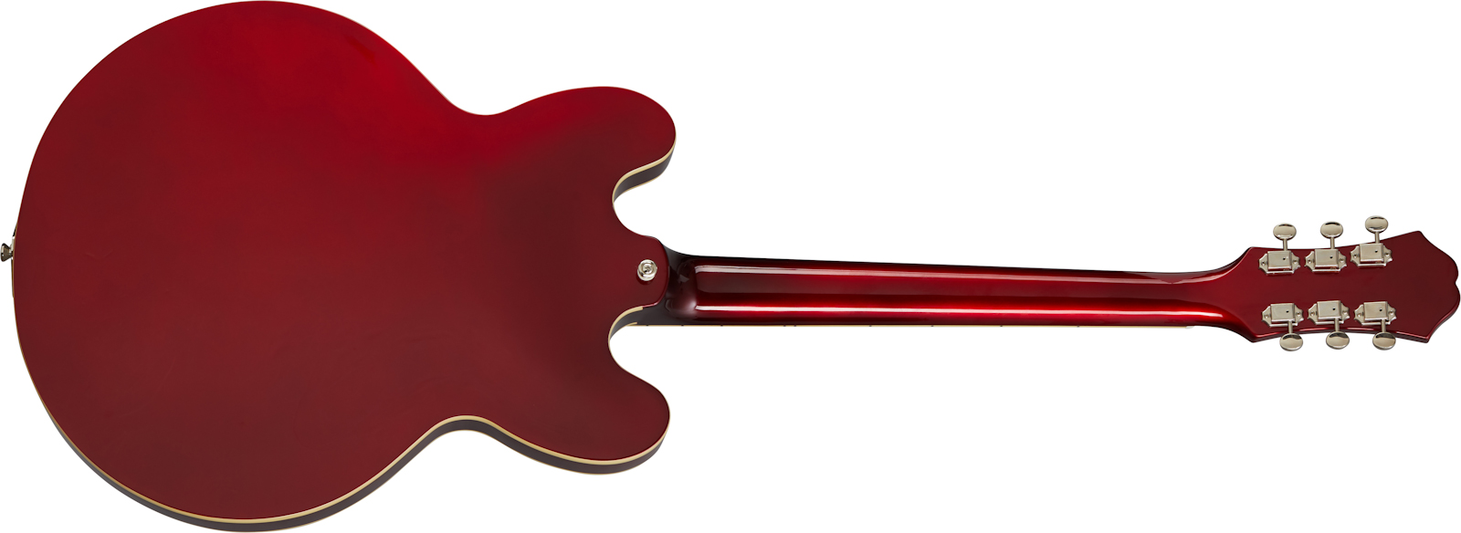 Epiphone Riviera Original Archtop 2mh Ht Lau - Sparkling Burgundy Top - Guitarra eléctrica semi caja - Variation 1