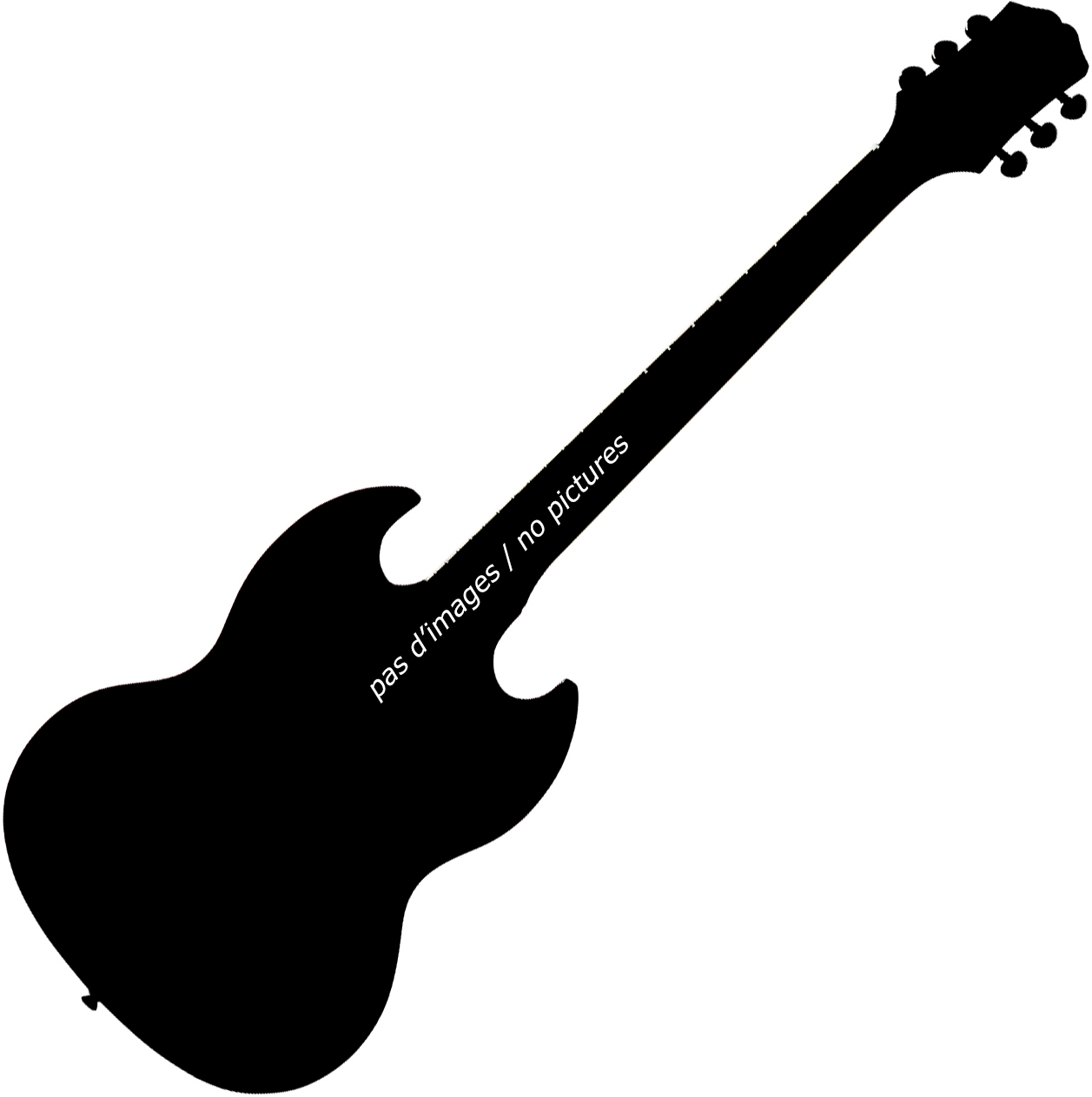 Epiphone Sg Custom 2h Ht Eb - Ebony - Guitarra eléctrica de doble corte - Variation 1