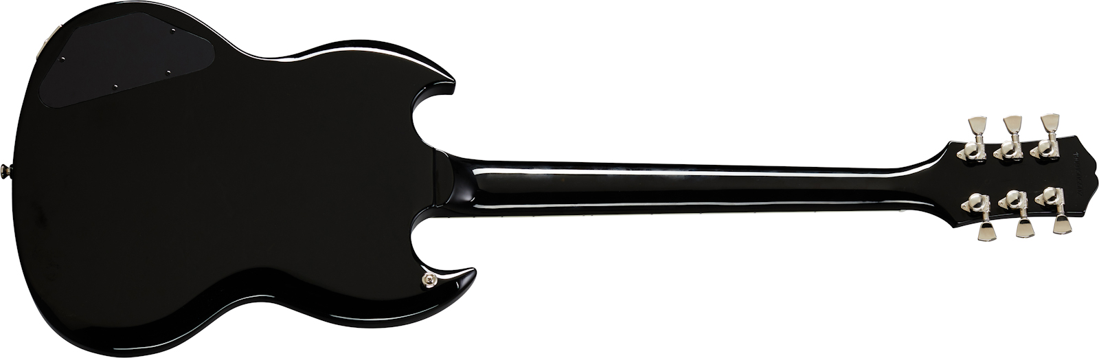 Epiphone Sg Modern Figured 2h Ht Eb - Black Transparent - Guitarra eléctrica de doble corte - Variation 1