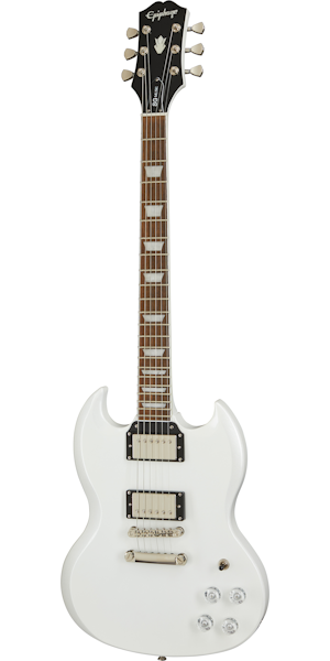 Epiphone Sg Muse Modern 2h Ht Lau - Pearl White Metallic - Guitarra electrica retro rock - Variation 1