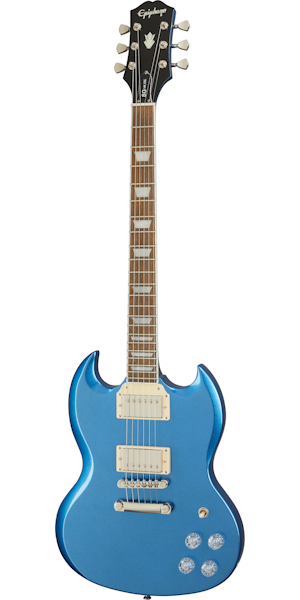 Epiphone Sg Muse Modern 2h Ht Lau - Radio Blue Metallic - Guitarra electrica retro rock - Variation 1