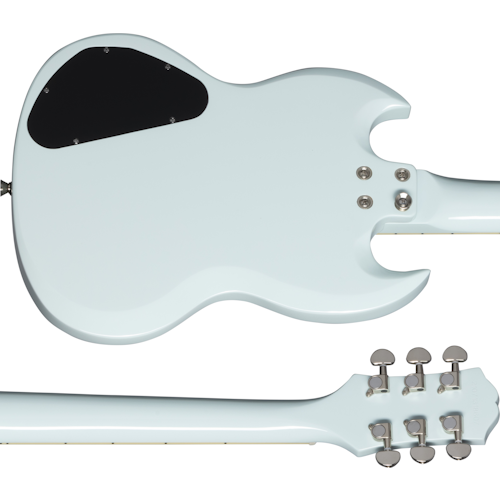 Epiphone Sg Power Players 2h Ht Lau - Ice Blue - Guitarra eléctrica de doble corte - Variation 1